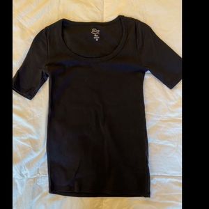 JCrew Perfect Fit Scoop Neck Tee - XS